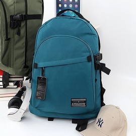 Men's Casual Backpack KJ7394 Daily Bag Khaki