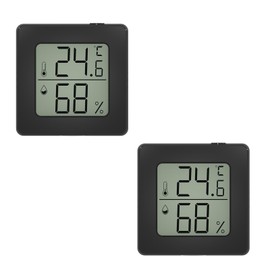 OptiPro Thermo-Hygrometer, Digital Thermo-Hygrometer, LCD Large Screen, Indoor Thermometer, Hygrometer, Stand, Hanging, Magnet, Heat Stroke, Rainy Season, Health Management, Temperature Management