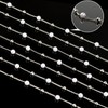 UMAOKANG 16.4 Feet Chains Link Ball Pearl Beading Brass Cable