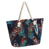 Large Beach Bag - Water Resistant With Zip Black