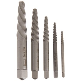 IRWIN Screw Extractor for Spiral Screws, 5-Piece (53535)