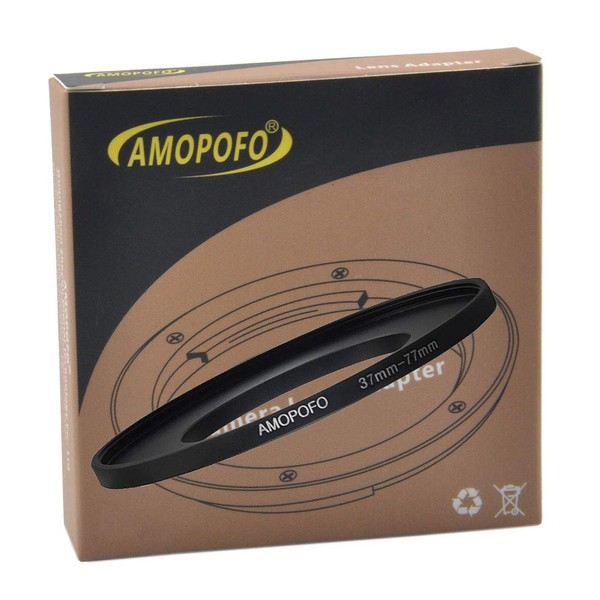 37 to 77 mm Metal Filter Ring, 37-77 mm Step