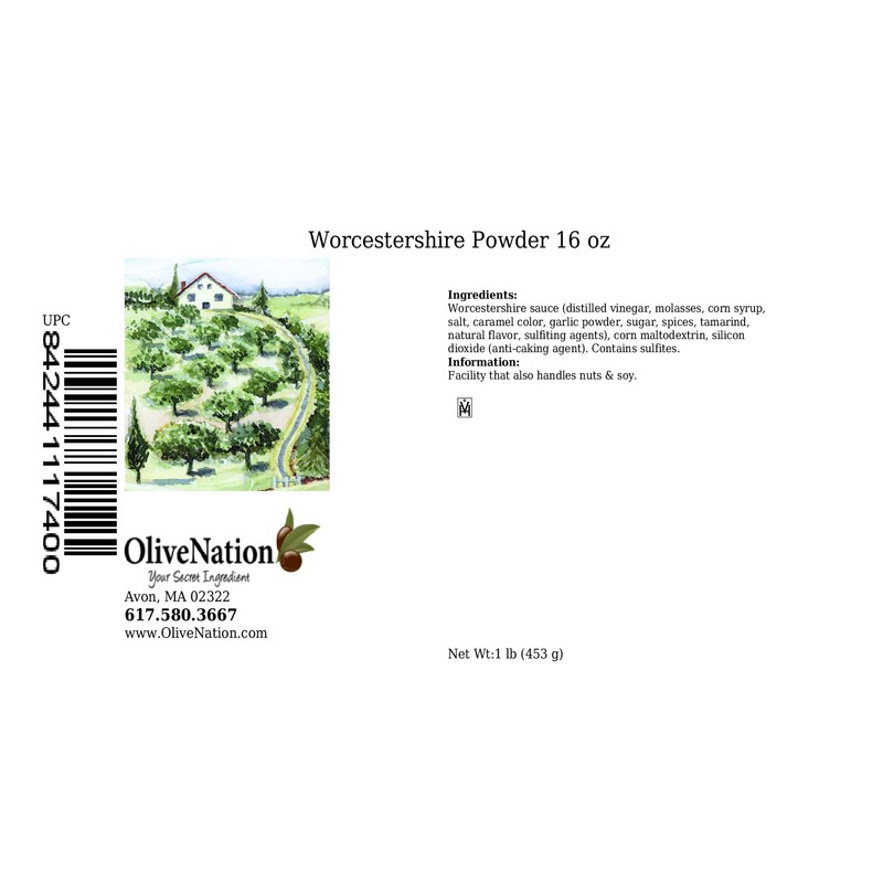 OliveNation Worcestershire Powder 16 ounces