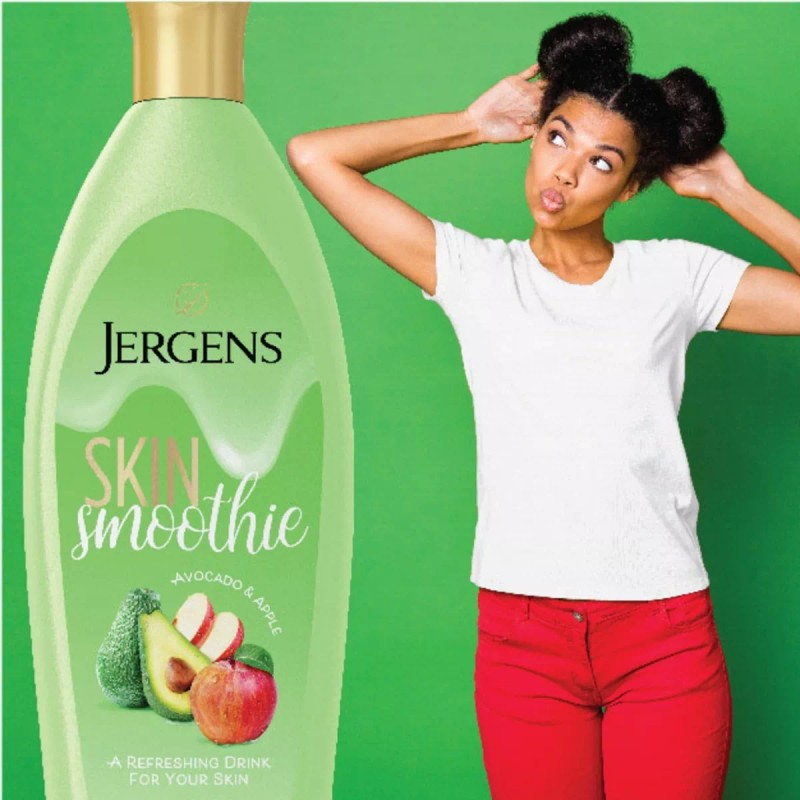 Jergens Crema Corporal Jergens Skin Smoothie Aguacate Manzana 295ml
