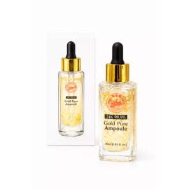 Tazopyo 타조표 24K 골드 앰플 순금 함유 광채 보습 탄력 세럼 Ostrich 24K Gold Ampoule with Pure Gold - Radiance Moisturizing Elasticity Serum