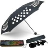 M-V-O Colour Changing Mini Umbrellas, Compact Folding Windproof Travel Umbrellas