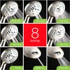 Hotel Spa AquaCare High Pressure 8-mode Handheld Shower Head -