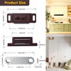 Cabinet Magnetic Catch - 8 Pack Cabinet Door Magnetic Latch