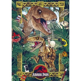 Schmidt Spiele 58579 Jurassic Park The Age of Dinosaurs 1000-Piece Jigsaw Puzzle, Multi-Coloured