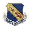 4th Fighter Wing Fourth BUT First Patch- Hook and Loop