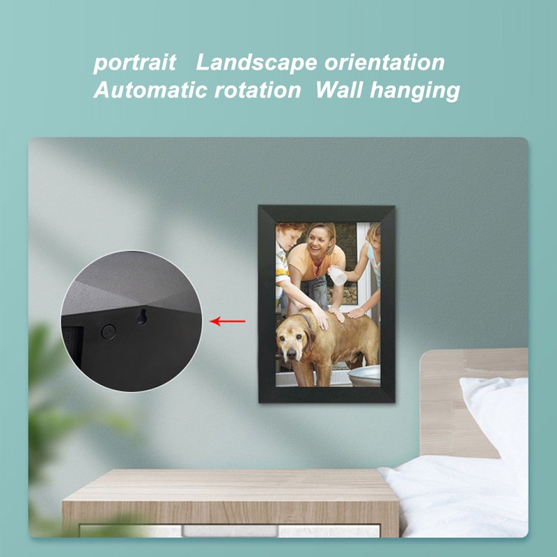 WiFi Digital Picture Frame High Definition Share Photos Touch Screen