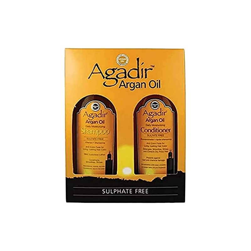 Agadir Argon Oil Daily Moisturizing Volume Shampoo and Conditioner Duo