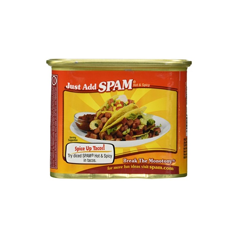Hot & Spicy SPAM 12 oz (3 pack)