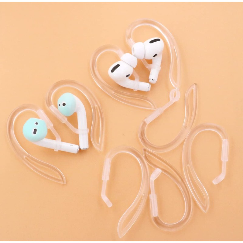 IiEXCEL Compatible with AirPods 4 Ear Hooks, Replacement 360 Angle