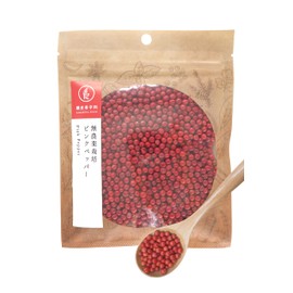 【 Kamakura Spices 】 Pink Pepper 30g 【 Produced in Madagascar, No Pesticides/Also great for adding color and flavor to dishes 】 Pink Pepper Pepper Peppercorn Pepper Kamakura Tetra
