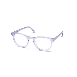 XPL New SUCCESS Crystal Lilac AKIKO Eyeglasses 49mm with Case and Cloth