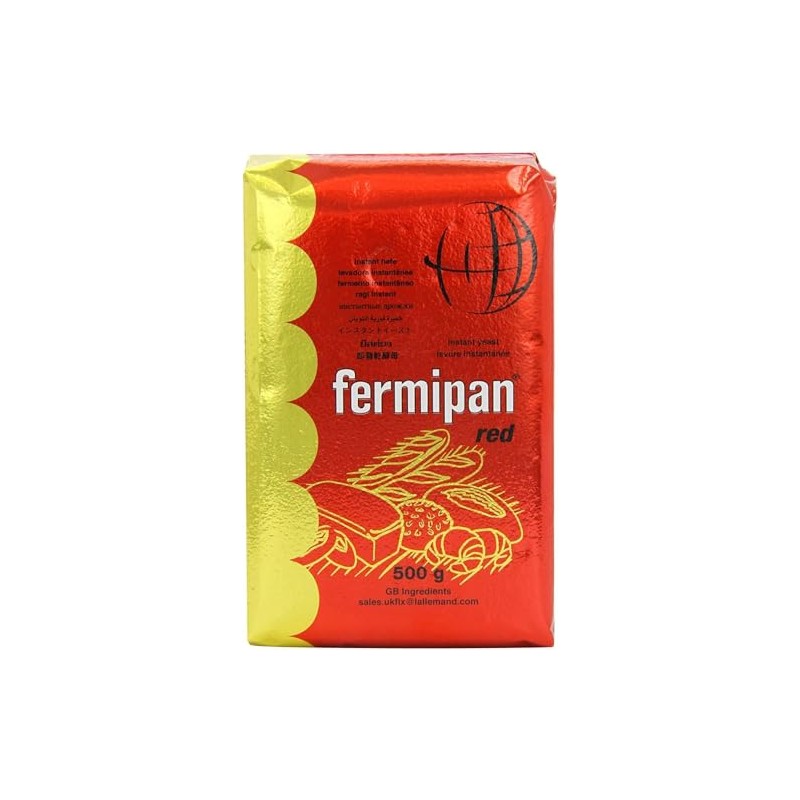 FERMIPAN Instant Dried Yeast - Red Dried Yeast - 500