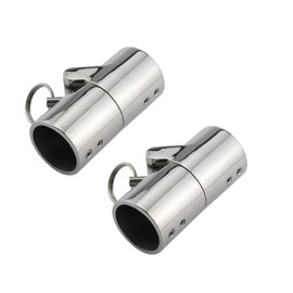 NRC&XRC 316SS Marine Grade Boat Handrail Fitting -Boat Pipe Connector,Folding Swivel Coupling Tube Joint Connector for 1-1/4" (32MM) O.D.Tube/Pipe（2PCS）