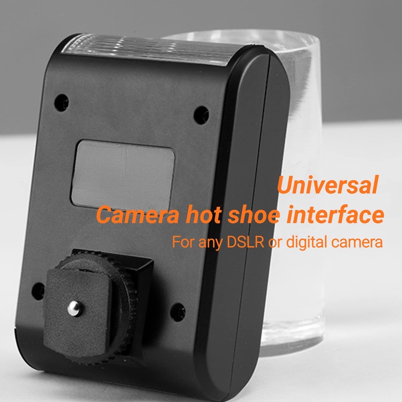Portable Digital Slave Flash for Cameras, Creates Bright and Soft