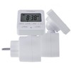 Green Blue Digital Timer Socket with 18 Individually Adjustable Programmes,