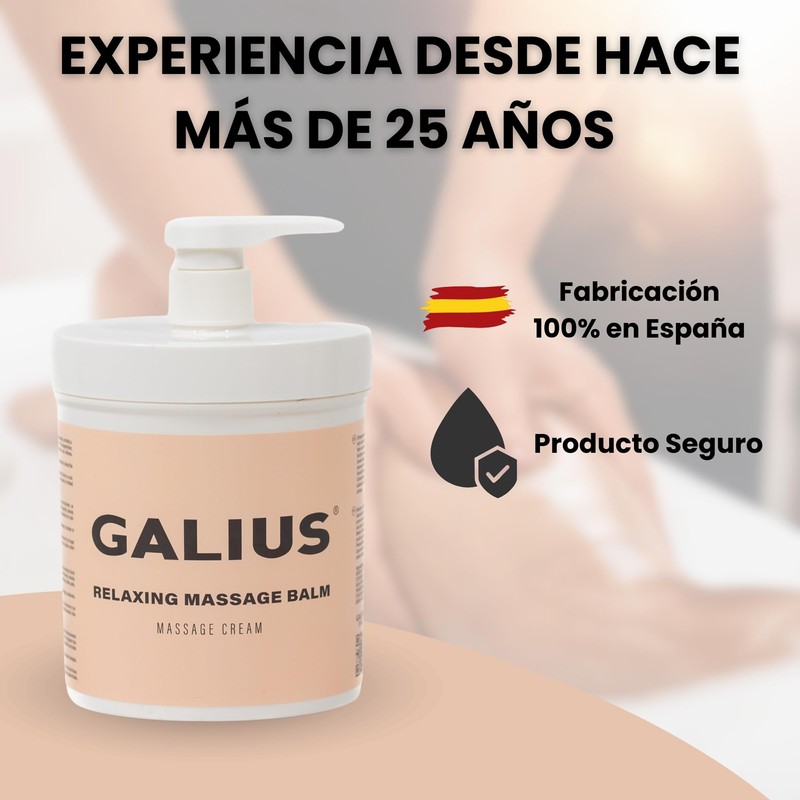 Galius Massage Balm for Relaxing Massage, 1000 ml