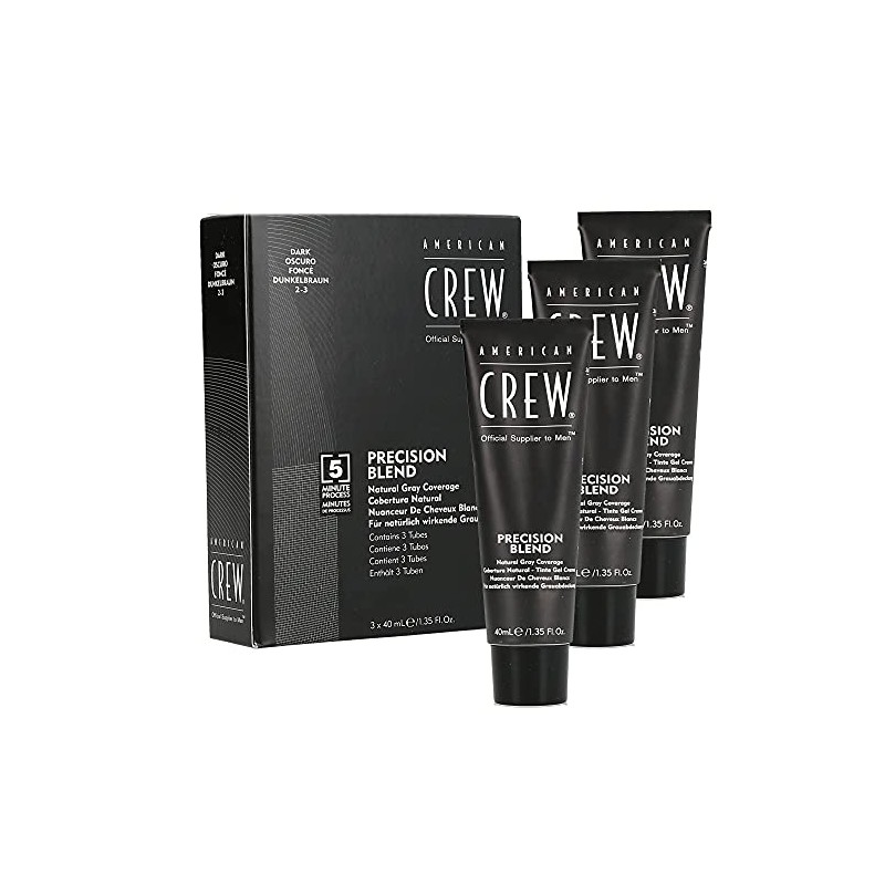 American Crew Classic Precision Blend 2-3 dark 3x40ml