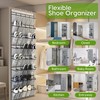 Unjumbly Over the Door Shoe Organizer with 40 Large Breathable