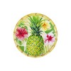 Supreme Housewares Bamboo Pineapple Gourmet Art - Plato de melamina