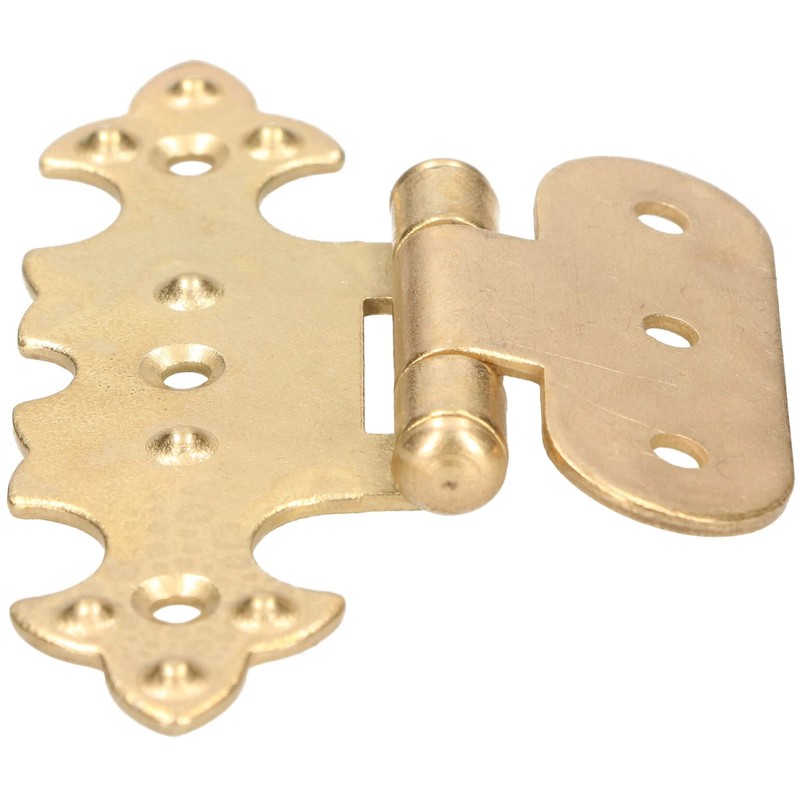 KOTARBAU® Set of 4 Decorative Hinges for Cupboard Asymmetrical Retro