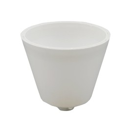 Lamps Canopy White Matt Plastic with Locking Screw for Supply Cable Lamp Cable Pendant Light Ceiling Pot Diameter 89 mm Height 85 mm