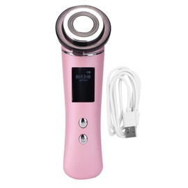 5-In-1 Face Care Machine Acne Removal Face Cleaning Warm Lifting Phototherapy Eye Care MachinePink