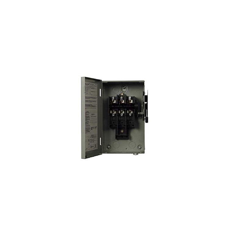 Eaton Nonfusible, Safety Switch, General Duty, 240 V, 3PST, NEMA