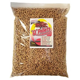 Q Pellets BBQ Smoker Pellets - 100% Cherry - 7 lb Sample Bag
