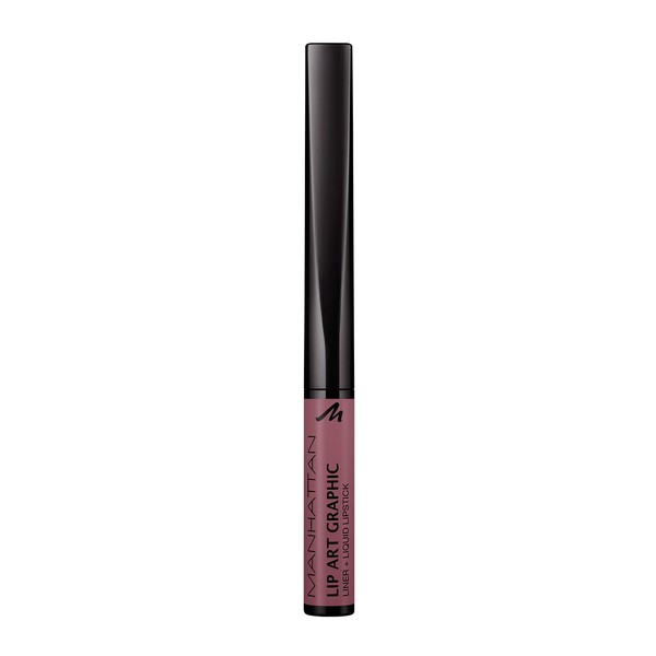 Manhattan Lip Art Graphic 150 Vandal in Pink Nourishing Lipstick