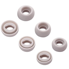ALXCD Ear Tips Compatible with Galaxy Buds Pro Earbuds, S/M/L 3 Size 3 Pairs Silicone Replacement Eartips Earbuds Tips, Compatible with Galaxy Buds Pro SM-R190, 3 Pairs, Phantom Silver
