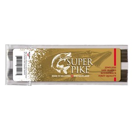 Super Pike Swiss Made Jewellers Saw Blades Grade 2/0 for jewellery designer makers and hobbyists. Pack of 12