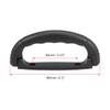 sourcing map Suitcase Handle Pull Handle Plastic Black 160 mm