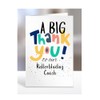 Thank you Rollerblading Coach card, Thanks, Thankyou, Gifts for men,