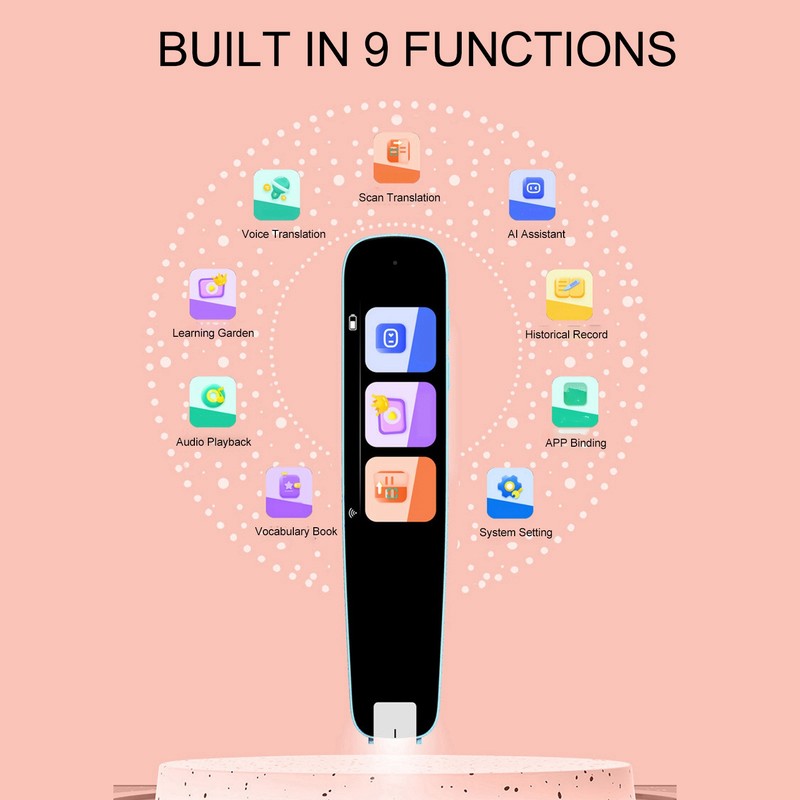 Smart Scanner Pen Language Translator Electronic Dictionary English Learning Scanning