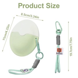 SKIKHN Sunscreen Applicator,Roll On Applicator Bottle Refillable,Reusable Sunblock Container Roller,Portable Sunscreen Dispenser with Replacement Heads,For Kids, Adults & Families for Travel,Green