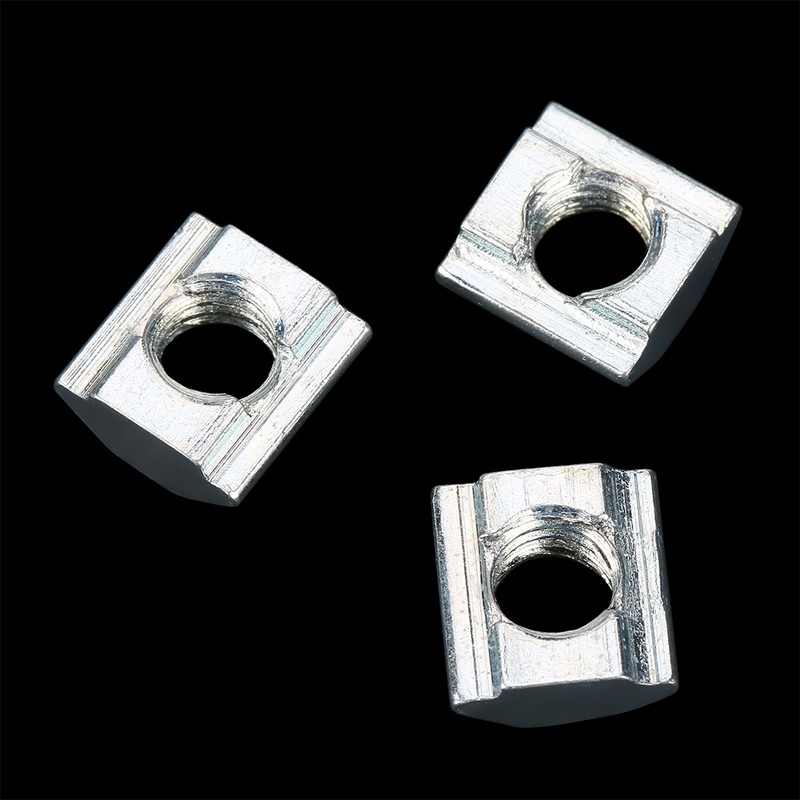 50pcs Carbon Steel Sliding T slot Nut for 20 Series