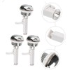 Tofficu 3Pcs Toilet Tank Buttons Reusable Close Stool Replacement Accessories