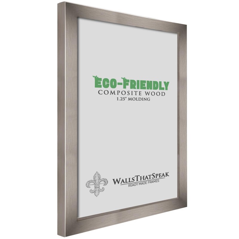 wallsthatspeak 15x20 Stainless Picture Frame for Puzzles Posters Photos or