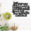 LIYOUYA Proverbs 3:6 Metal Wall Decor - Scripture Motivational Christian
