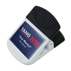 Yang 2020 Free Money Universal Basic Income Refrigerator Fridge Magnet Magnetic Hanging Hook Note Snack Clip