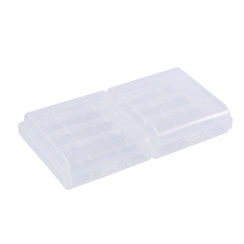 Tosuny 10Pzs Cajas de Almacenamiento de Batería, Caja de Plástico