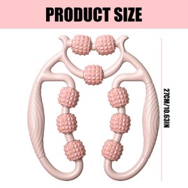 Massage Roller Legs, Massage Roller Leg Muscle Massager with 9 Wheels, Massage Roller Cellulite Roller Leg Massager for Leg, Foot, Arm Massage