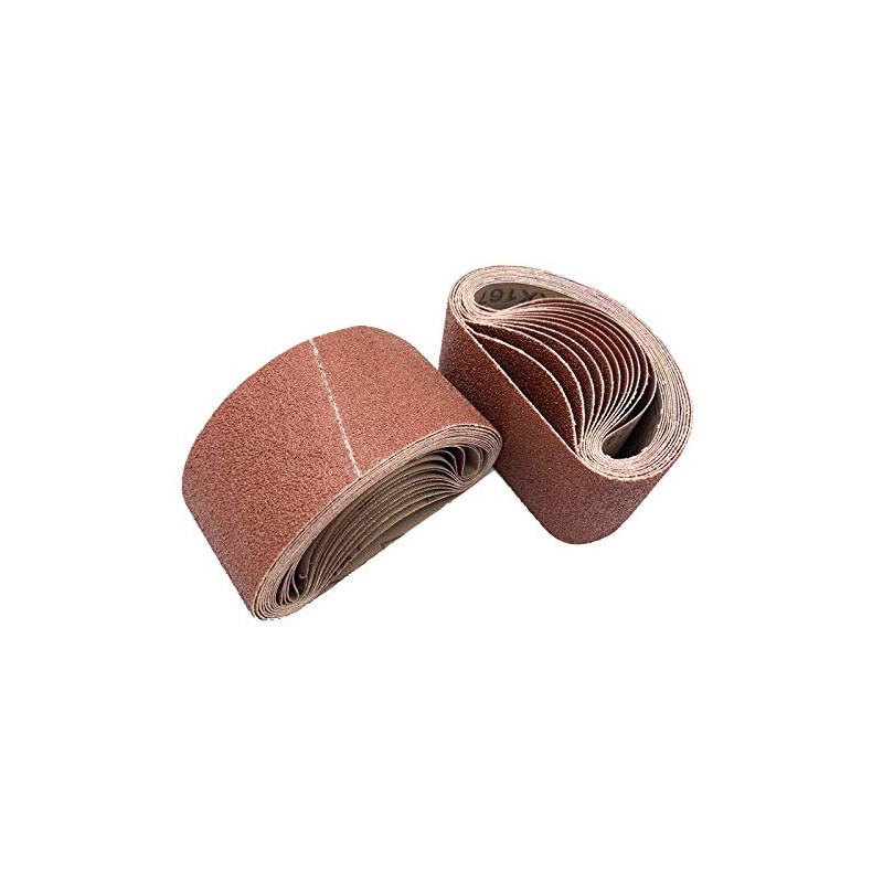 24 PCS 2-1/2 x 14 inch Abrasive Sanding Belts, 6