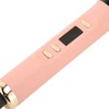 Hair Straightening Brush PTC Even Heating LCD Hair Straightener Brush