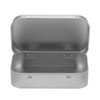 JOIKIT 20Pcs Rectangular Metal Empty Hinged Tins, 9.5 x 6